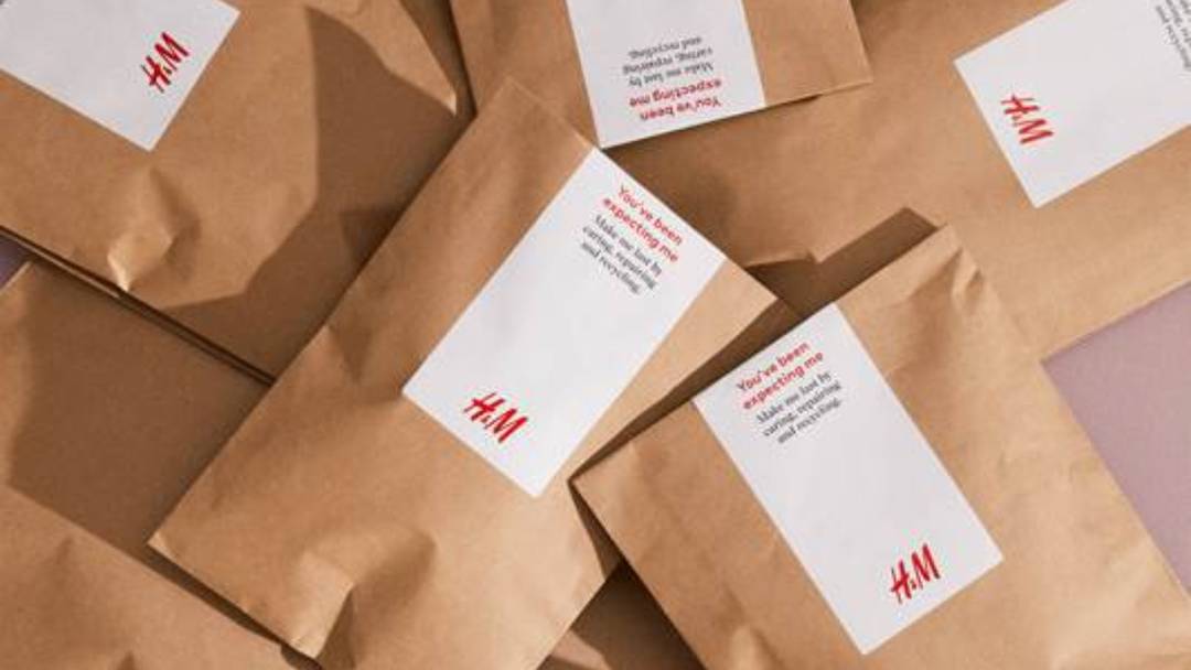 H M begins using paper packaging for online orders Packaging Connections